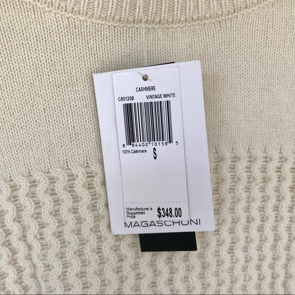Cashmere cable knit Magaschoni sweater - Picture 4 of 7